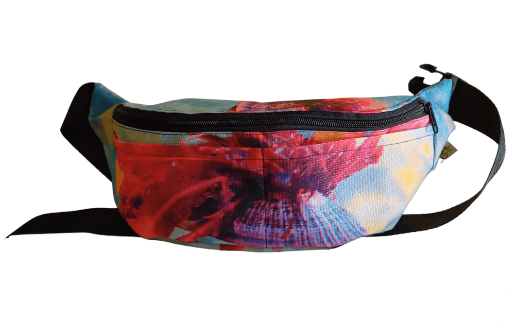 Moon Bag [sublimation print on recycled fabric made from plastic bottles] – PRISCILLA QUEEN OF THE OCEAN 1