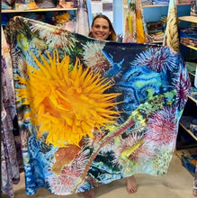 Load image into Gallery viewer, Flannel Fleece Blanket - Jubilant Orange
