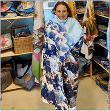 Load image into Gallery viewer, Flannel Fleece Blanket - Naughty Octopus
