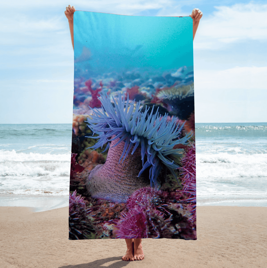BEACH Towel [highly absorbent micro fibre fabric] - Mom Monika Love