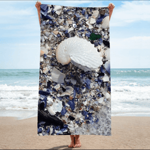 Load image into Gallery viewer, BEACH Towel [highly absorbent micro fibre fabric] - Treasured Nautilus
