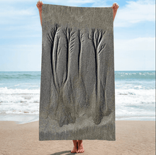 Load image into Gallery viewer, BEACH Towel [highly absorbent micro fibre fabric] - Heavens Sand Forest
