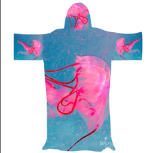 Load image into Gallery viewer, Swim &amp; surf SeaSnug changing poncho - Precious Pink Jelly
