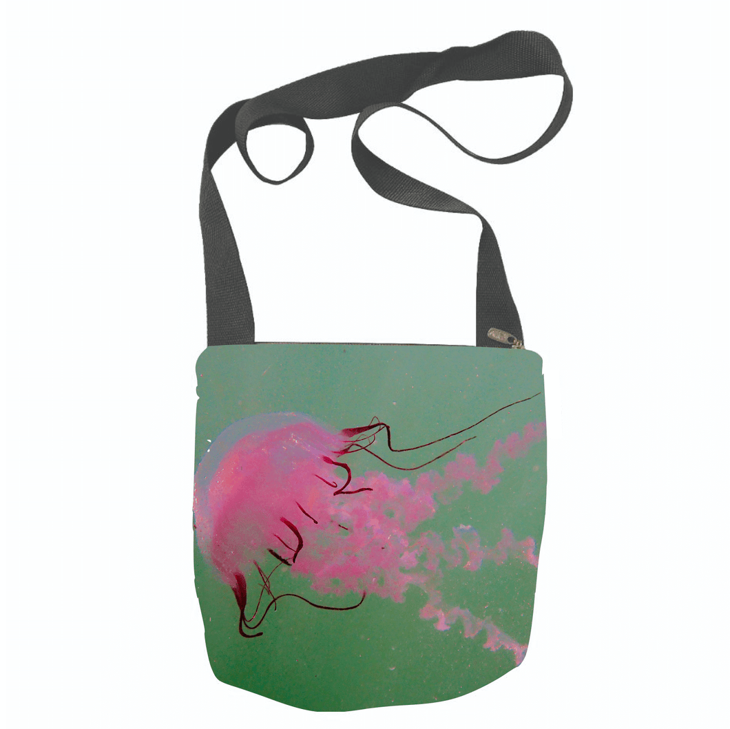 Zipped sling bag - PINK JELLY BALLERINA 1