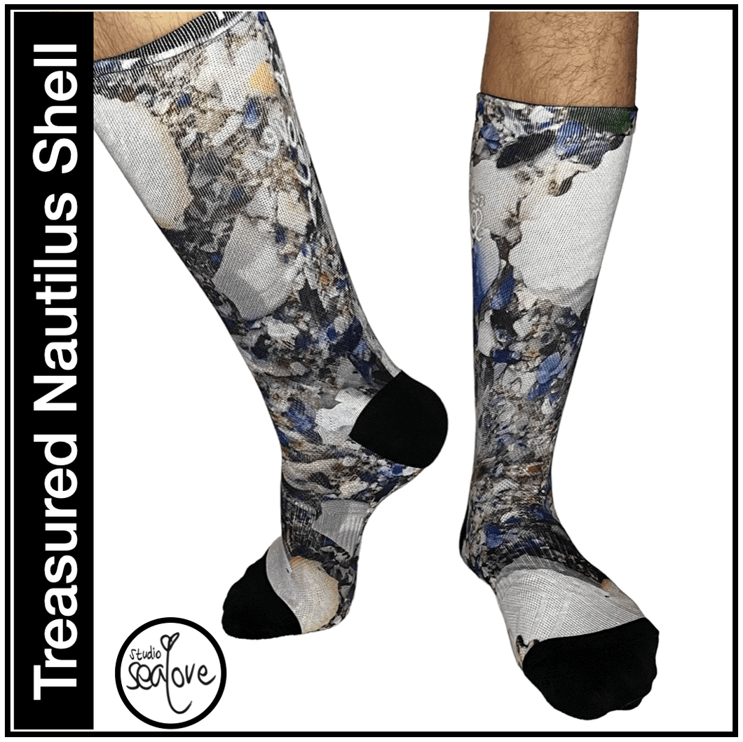 Socks: Treasured Nautilus